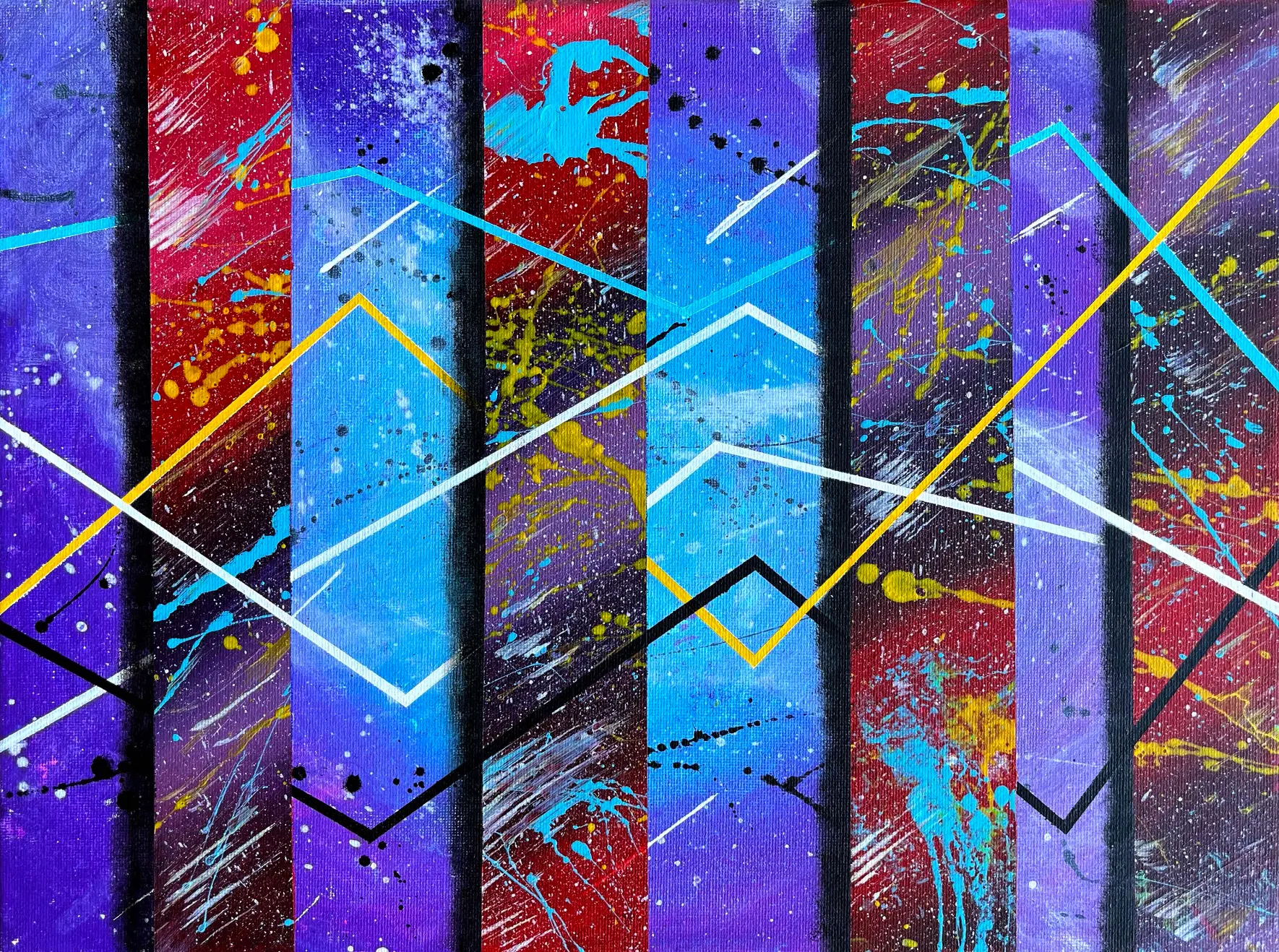 Abstract painting number 24 by TK