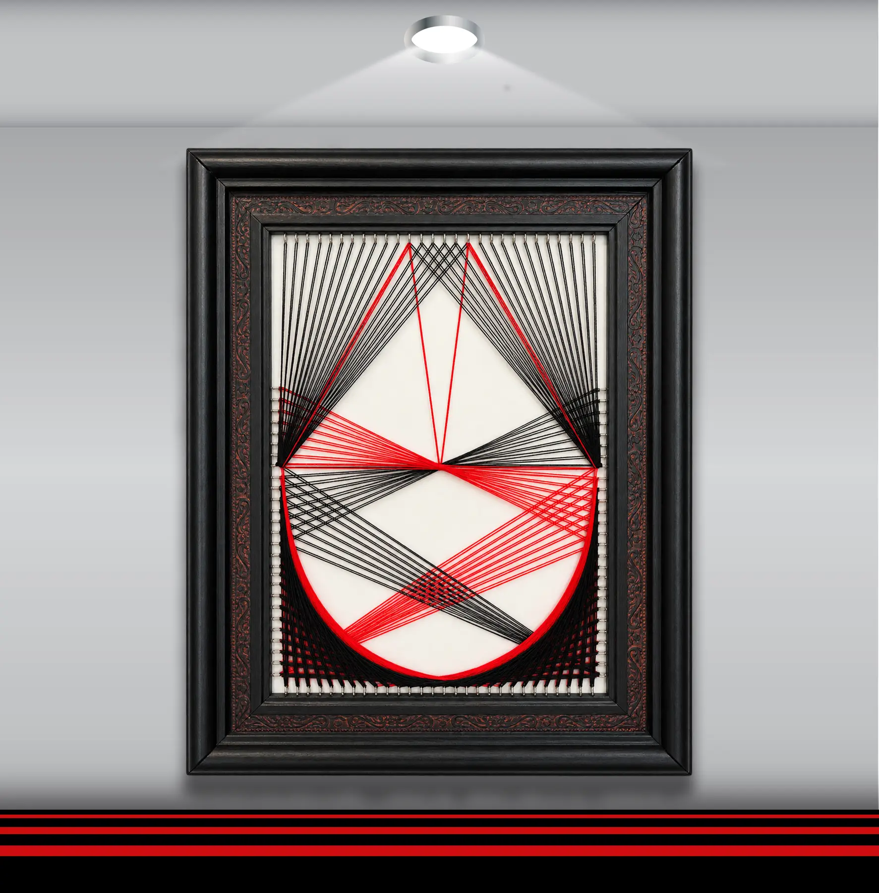 String artwork number 3 by TK