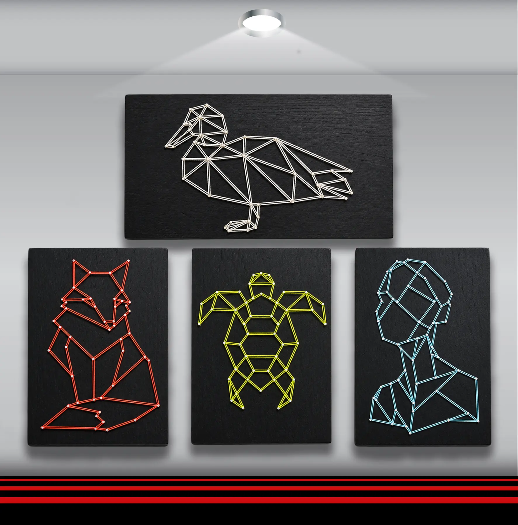 String Art No. 6 by TK